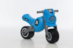 Poza cu Motocicleta copii cu doua roti fara pedale Cross 8 motor, albastru