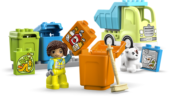 Poza cu LEGO® DUPLO - Camion de reciclare 10987, 15 piese