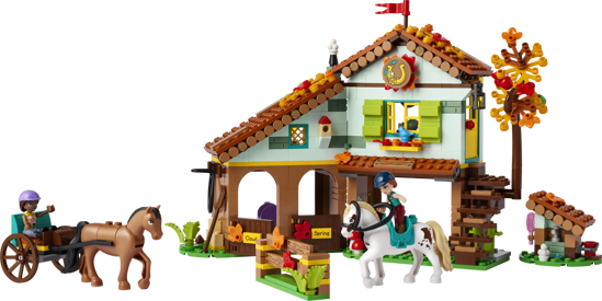 Poza cu LEGO® Friends - Grajdul pentru cai al lui Autumn 41745, 545 piese