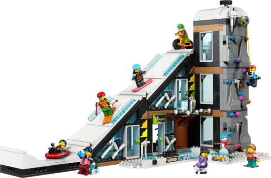 Poza cu LEGO® City - Centru de schi si escalada 60366, 1045 piese 