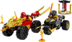 Poza cu LEGO® Ninjago - Infruntarea dintre Kai in masina si Ras pe motocicleta 71789, 103 piese 
