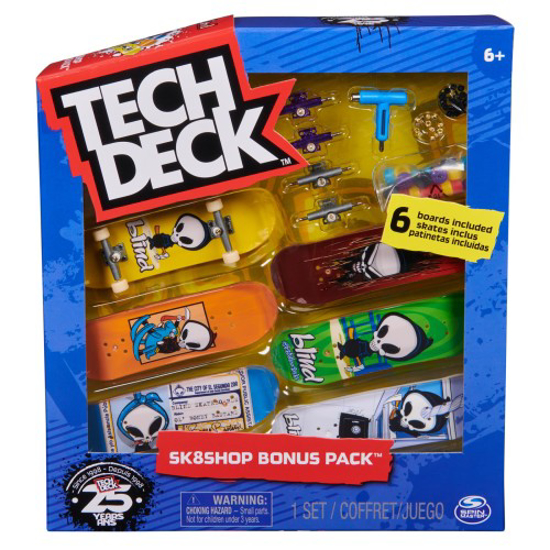 Poza cu Pachet 6 piese cu accesorii Tech Deck fingerboard, Blind, SPM 20140840