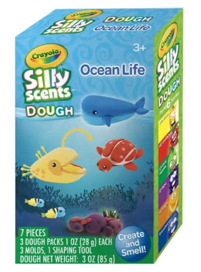 Poza cu Mini set activitati cu plastilina si forme Silly Ocean life, CRYA1-2596-2199