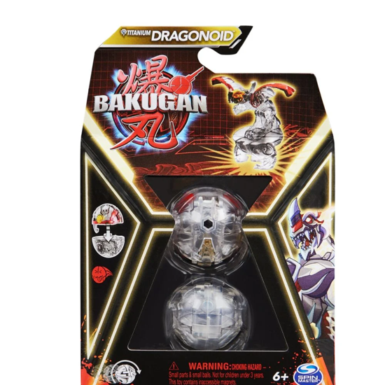 Poza cu Figurina Bakugan de baza, Titanium Dragonoid, SPM 20141496