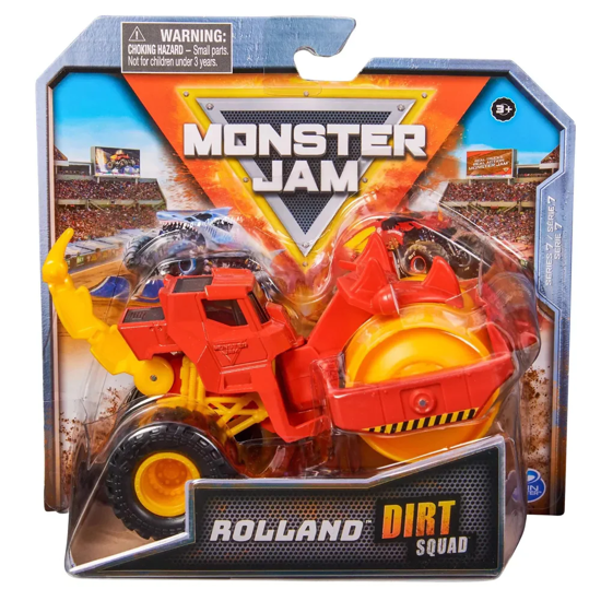 Poza cu Masinuta Monster Jam Dirt Squad 1/64, Rolland, 20140651