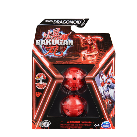 Poza cu Figurina Bakugan de baza, Titanium Dragonoid, SPM 20141497