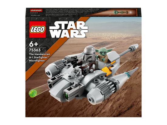 Poza cu LEGO® Star Wars - Micronava de lupta Starfighter N-1 a Mandalorianului 75363,88 piese