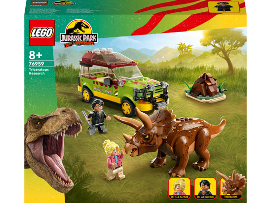 Poza cu LEGO® Jurassic World - Cercetarea dinozaurului Triceratops 76959, 281 piese