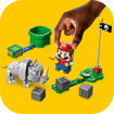 Poza cu LEGO® Super Mario - Set de extindere - Rinocerul Rambi 71420, 106 piese 