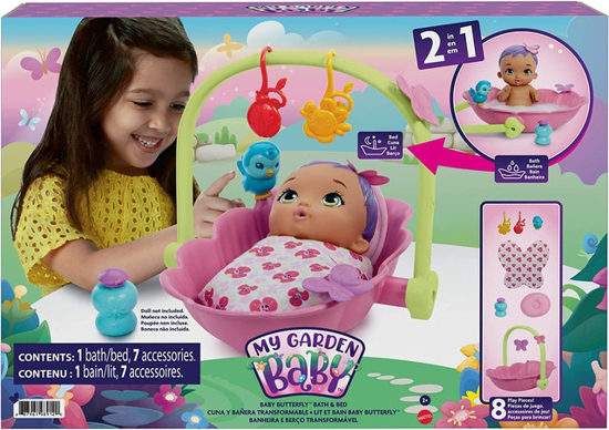 Poza cu Jucarie My Garden Baby Bath Mattel, Plastic, Multicolor