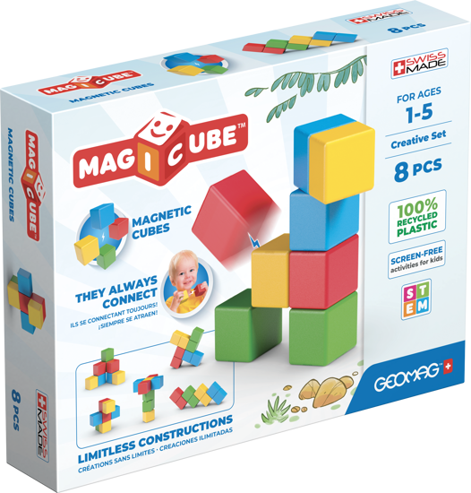 Poza cu Magicube set magnetic cuburi 8 bucati 246