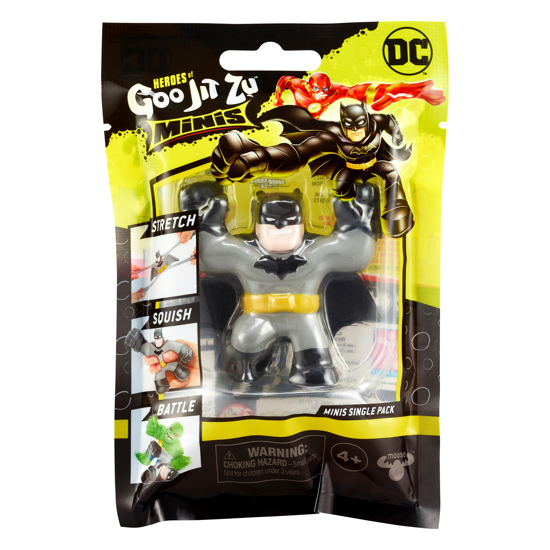 Poza cu Figurina elastica Goo Jit Zu Minis DC S4 Rebirth Batman 41395-41502