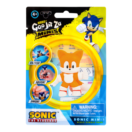 Poza cu Figurina elastica Goo Jit Zu Minis Sonic Tails 42824-42827