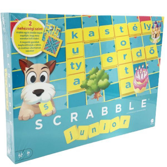 Poza cu Scrabble Original Junior HU  joc de societate în lb. maghiară
