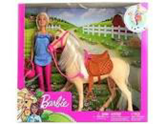 Poza cu Set de joaca Barbie - Papusa si cal