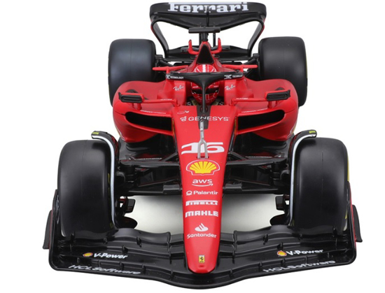 Poza cu Macheta de colectie masinuta Bburago 1/18 Ferrari Formula Racing team #16 Charles Leclerc