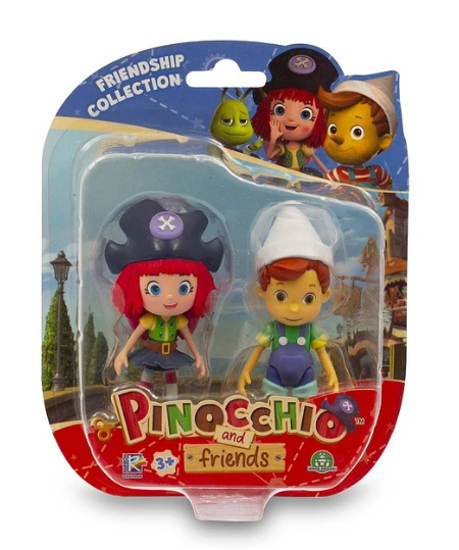 Poza cu Figurina Pinocchio si Prietenii 9 cm Pinocchio si Fredda FAPNH02000/PF