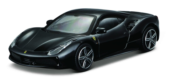 Poza cu Macheta masinuta Bburago scara 1:43 Ferrari  488GTB, negru, BB36000/36023N