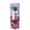 Poza cu Papusa Barbie, medic cu accesorii, par negru, 3 ani+