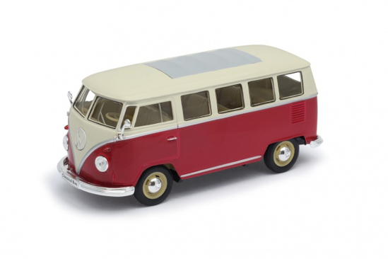 Poza cu Macheta Auto Welly 1:24 1963 Volkswagen T1 Bus, 22095