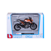 Poza cu Macheta Motocicleta Bburago 1:18  KTM 250 Duke Portocaliu, BB51030-51083