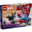 Poza cu LEGO® Super Heroes - Masina de curse a Omului Paianjen vs Venom Green Goblin 76279, 227 piese