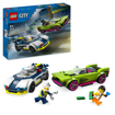 Poza cu LEGO® City - Urmarire cu masina de politie si masina puternica 60415, 213 piese
