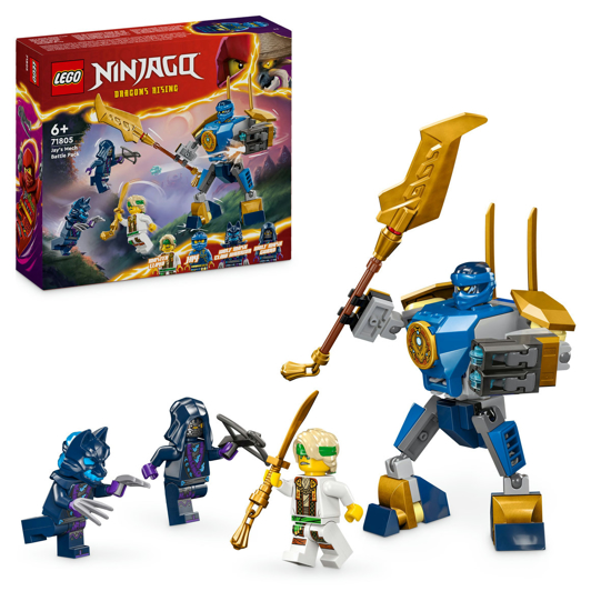 Poza cu LEGO® Ninjago® - Pachet de lupta robotul lui Jay 71805, 78 piese