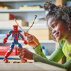 Poza cu LEGO® Super Heroes - Figurina de constructie Omul Paianjen de fier 76298, 303 piese